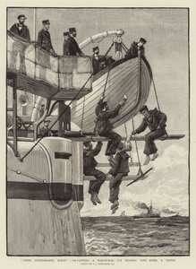 Het toilet van hun geliefde, het opnieuw schilderen van een oorlogsschip bij het naderen van de haven na een cruise